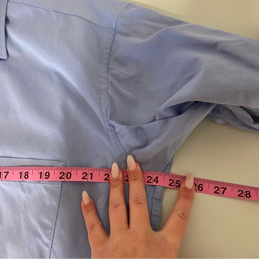 Patrick James Blue Button Down Shirt - image 6